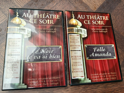 Dvd lot théâtre soir - au,