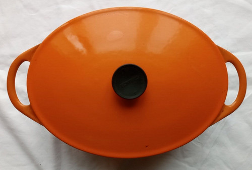 Superbe ancienne cocotte fonte