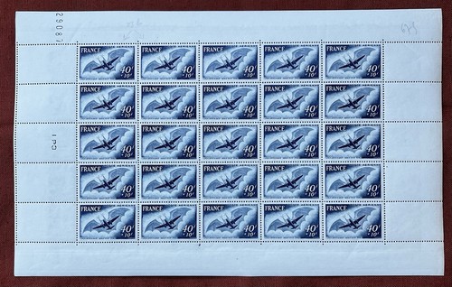 Timbre feuille entière poste - timbre,