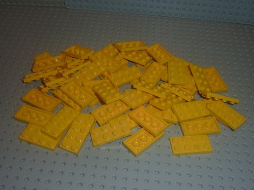 Plaques plates 2x4 lego ref - 60,