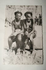AFRIQUE ANGOLA MULHERES CUANHAMAS JEUNES FEMMES NUES   R2534