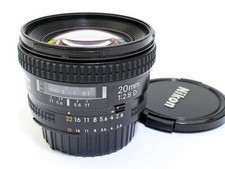 Objectif Nikon AF Nikkor 20 mm F2,8 D ultra grand angle Prime FX excellent Ja...