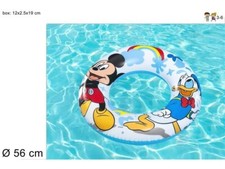 X Bouée Mickey Mouse Donald 56Cm Mer Enfants 3-6 Ans