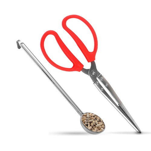 Mini fire stick tongs - tongs, pellet