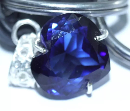 Saphir naturel bleu - naturel,