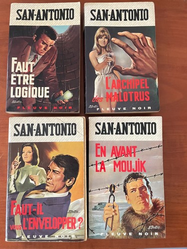 Lot livres san antonio - 8,