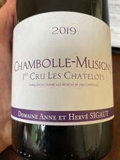 Chambolle Musigny 1er cru