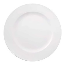 Set 6 Vaisselle Étages Delta Blanches Porcelaine Ø 32 CM GURAL Restaurant