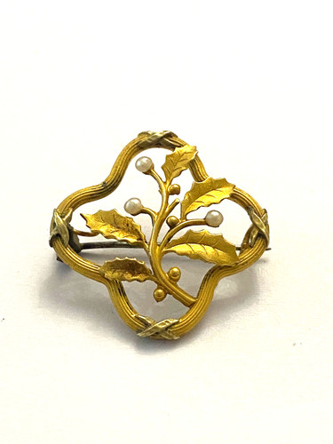 Ancienne broche orné - orné, de