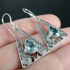 Boucles d'oreilles en argent