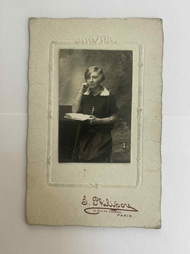 Ancienne photo cdv philipore - cdv, e.philipore