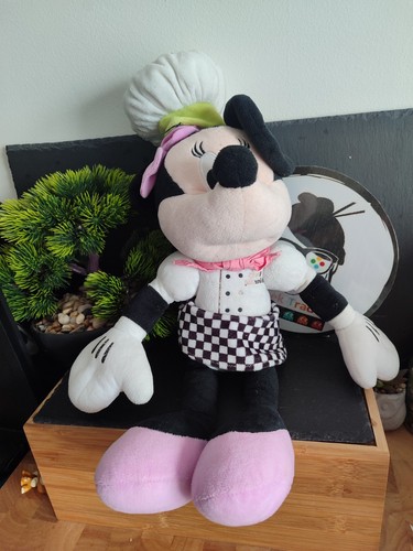 Peluche minnie chef cheffe - peluche,