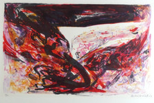 MIHAILOVITCH 1963 Lithographie