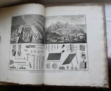 Recueil de GRAVURES XVIIIé s. Vieux Métiers CARRELEUR Encyclopédie D'Alembert