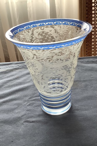 Joli vase ancien cristal - ancien,