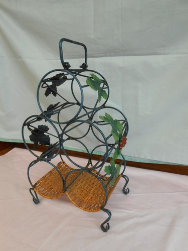 Porte bouteilles fer vin - porte,