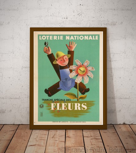 Poster affiche loterie - poster-affiche,