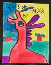 "Cheval rouge" JABER EL