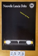LANCIA DELTA AUTO/ GT i.e/ HF TURBO/ HF 4WD/ TURBO DS Prospectus Fr 8 pages 6/86