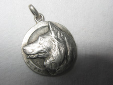 Médaille en ARGENT - Chien-