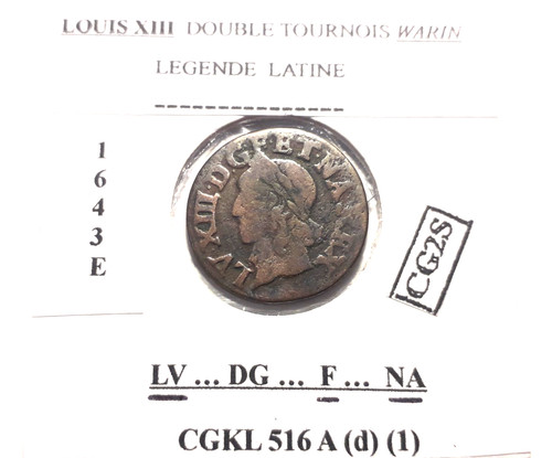 Louis xiii double tournois - louis,