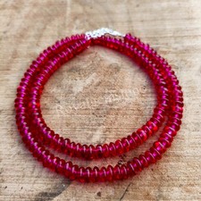 Rose Gemme Topaze Perles