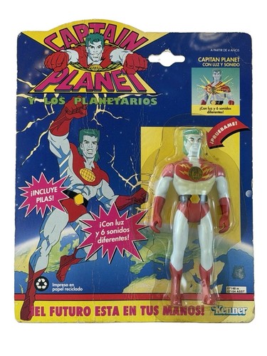 Carte espagnole captain planet - espagnole,