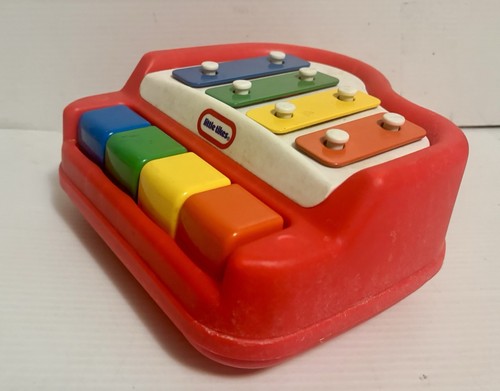 Vintage little tikes red - tikes, piano