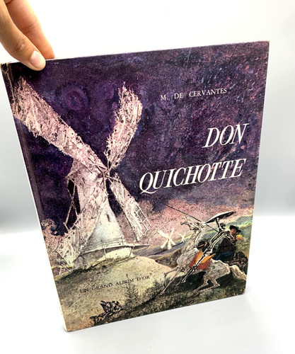 Livre ancien don - livre, quichotte
