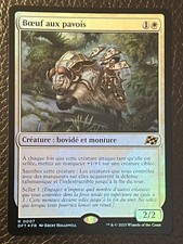 Mtg DFT Aetherdrift— Boeuf Aux Pavois Bulwark Ox FOIL —NM FR