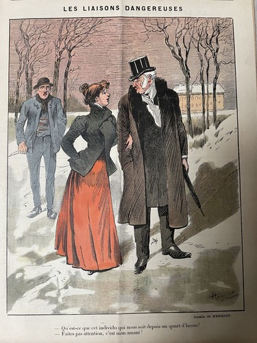Élégante/Paris/1900/Gravure/