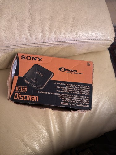 Discman sony d143 - discman, cd