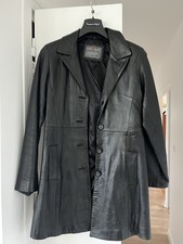 VESTE MANTEAU EN CUIR souple