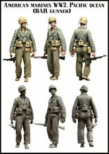 1:35 figurine en résine soldat us marine WW2 non peinte