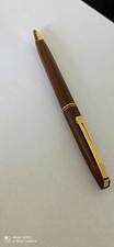 Stylo Waterman Concorde Marron et Attributs P. Or Ballpoint Pen Goldplated Trim