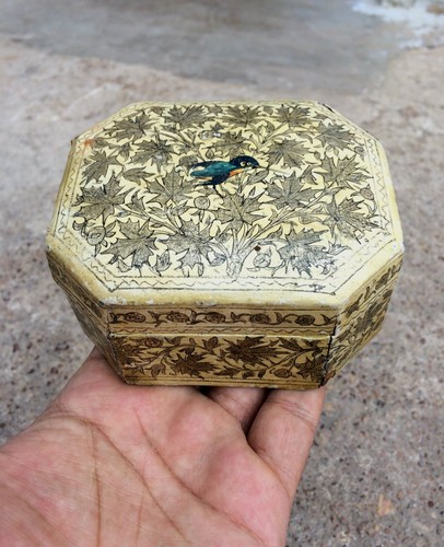 Boîte art papier mâché - d'art,