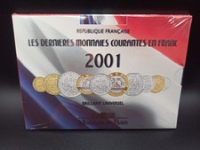 Coffret BU Francs 2001 Scellé