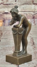Vintage Style Bronze Art Faune