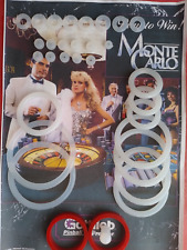 FLIPPER GOTTLIEB -MONTE CARLO-KIT ELASTIQUE SILLICONE TRANSPARENT-PINBALL