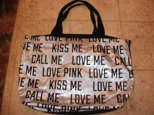 Victoria secret pink metallic - secret, pink,