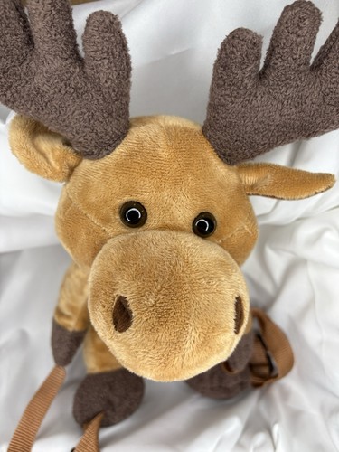 Sac dos peluche renne marron - sac,