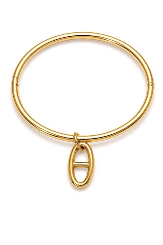 Bracelet jonc maille marine - bracelet,