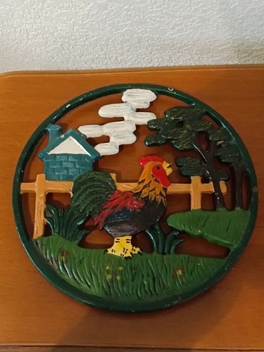Sous plat coq - plat, campagne