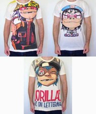 Pack 3 tshirts Gorillaz - Neuf - Tailles M-L-XL - Unisex