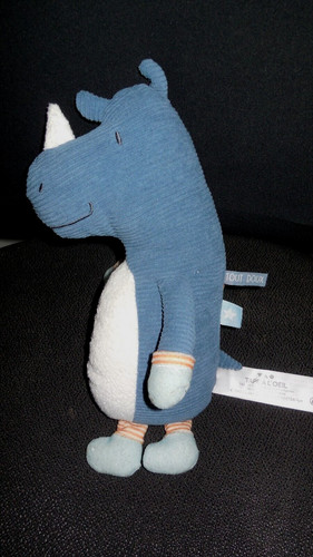 Doudou peluche rhinocéros - doudou,