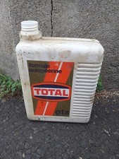 bidon d'huile plastique Total