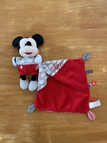 Doudou plat souris mickey - o,