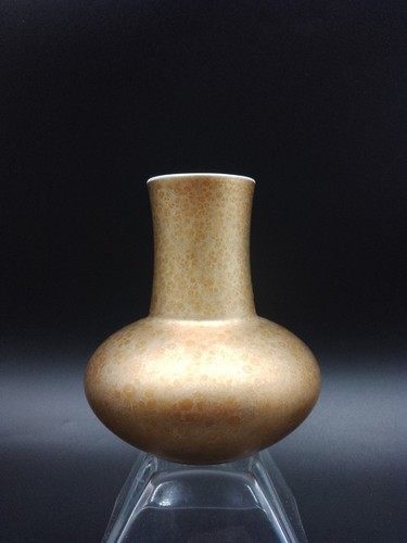 Vase doré porcelaine - doré, en