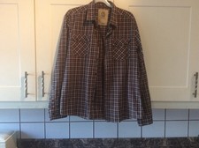 Chemise homme marron mixte taille grande de next 100% coton