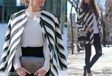 ZARA Manteau Veste Rayures